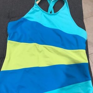 Lands End girls bathing suit